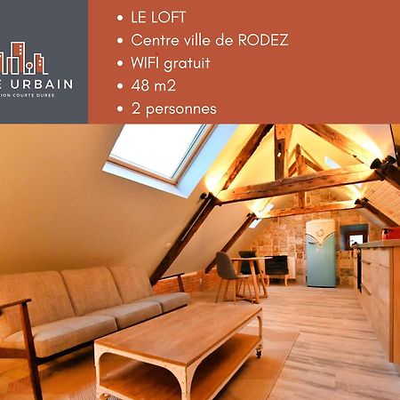 Loft Sous Les Combles - Loft Under The Rafter Apartment Rodez Exterior photo